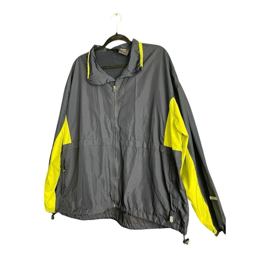 Vintage Starter Windbreaker Jacket Blue and Green Men Size XL 90s Urban - Picture 7 of 11